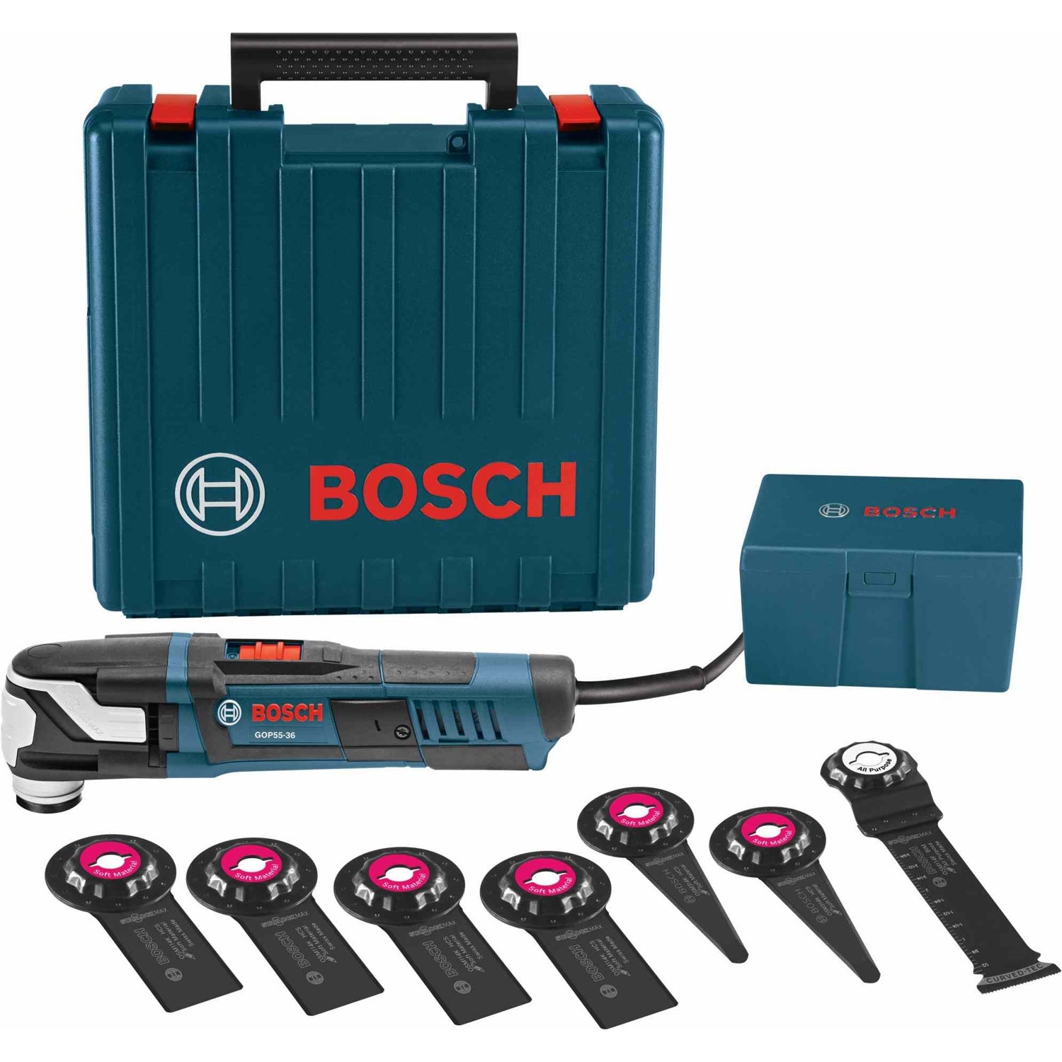 Bosch GOP55-36C1 8-Piece StarlockMax Oscillating Multi-Tool Kit