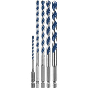 Bosch HCBG500T 5-Piece BlueGranite Turbo Carbide Hammer Drill Bit Set