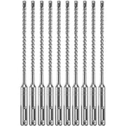 Bosch HCFC2011B10 10-Piece 3/16 In. x 4 In. x 6-1/2 In. SDS-plus Bulldog Xtreme Carbide Rotary Hammer Drill Bits