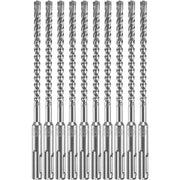 Bosch HCFC2041B10 10-Piece 1/4 In. x 4 In. x 6 In. SDS-plus Bulldog Xtreme Carbide Rotary Hammer Drill Bits