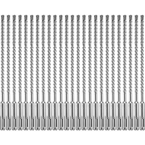 Bosch HCFC2042B25 25-Piece 1/4 In. x 6 In. x 8-1/2 In. SDS-plus Bulldog Xtreme Carbide Rotary Hammer Drill Bits