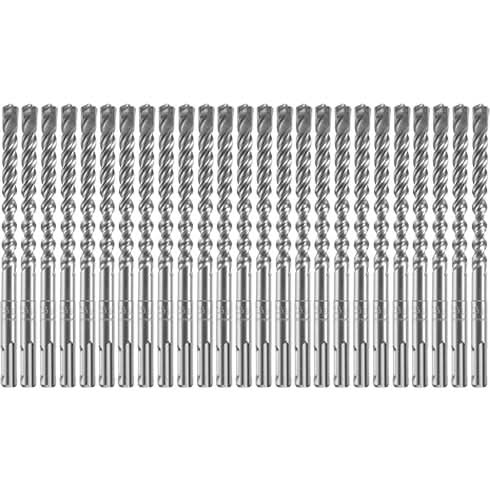 Bosch HCFC2061B25 25-Piece 3/8 In. x 4 In. x 6 In. SDS-plus Bulldog Xtreme Carbide Rotary Hammer Drill Bits
