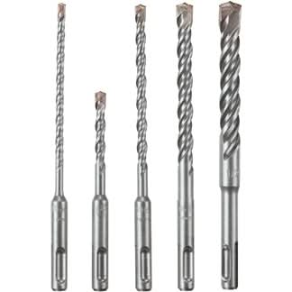 Bosch HCK005 5-Piece SDS-plus Bulldog Rotary Hammer Bit Set