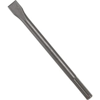 Bosch HS1811 1 In. x 12 In. Flat Chisel Tool Round Hex/Spline Hammer Steel