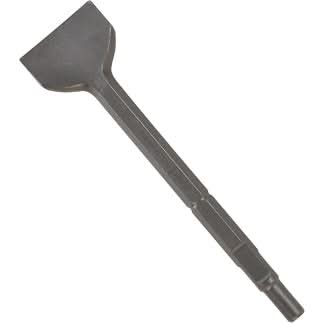 Bosch HS1817 2 In. x 12 In. Scaling Chisel Tool Round Hex/Spline Hammer Steel