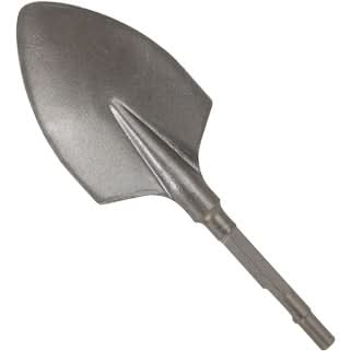 Bosch HS1826 4-1/2 In. x 16 In. Pointed Spade Tool Round Hex/Spline Hammer Steel