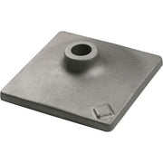Bosch HS2125 8 In. x 8 In. Tamper Plate 1-1/8 In. Hex Hammer Steel