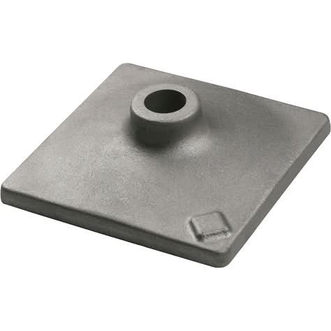 Bosch HS2125 8 In. x 8 In. Tamper Plate 1-1/8 In. Hex Hammer Steel
