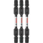 Bosch ITDET302503 3-Piece Impact Tough 2.5 In. Torx #30 Double-Ended Bits