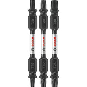 Bosch ITDETV2503 3-Piece Impact Tough 2.5 In. Torx Double-Ended Bit Set
