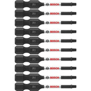 Bosch ITSQ12B 10-Piece Impact Tough 2 In. Square #1 Power Bits
