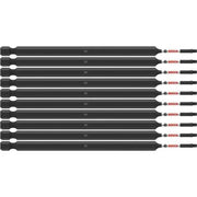 Bosch ITSQ16B 10-Piece Impact Tough 6 In. Square #1 Power Bits