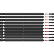 Bosch ITSQ26B 10-Piece Impact Tough 6 In. Square #2 Power Bits