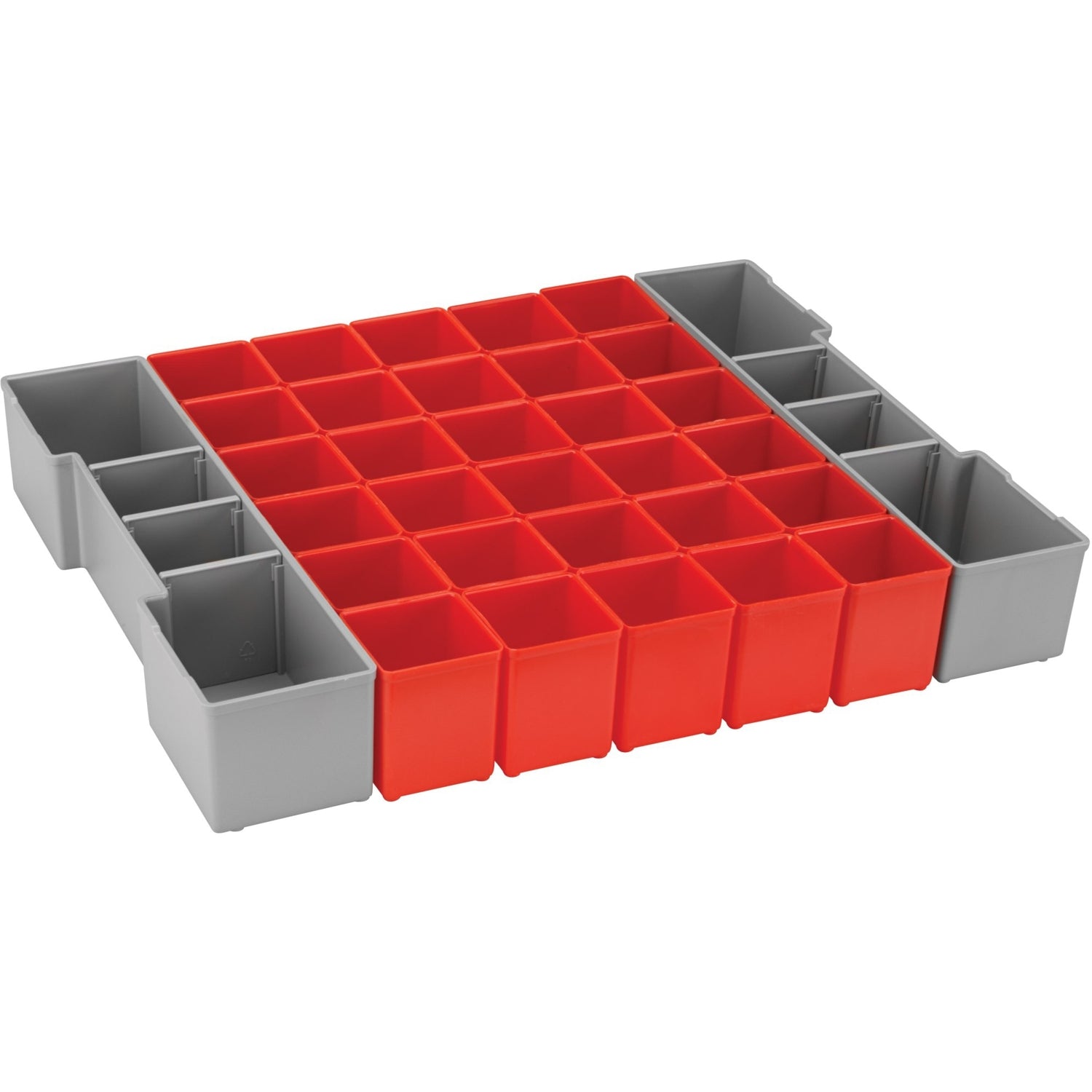 Bosch ORG1A-RED 32-Piece Organizer Insert Set for L-Boxx System