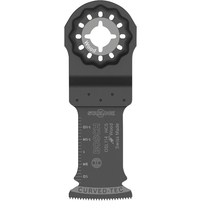 Bosch OSL114 1-1/4 In. Starlock High-Carbon Steel Plunge Cut Blade