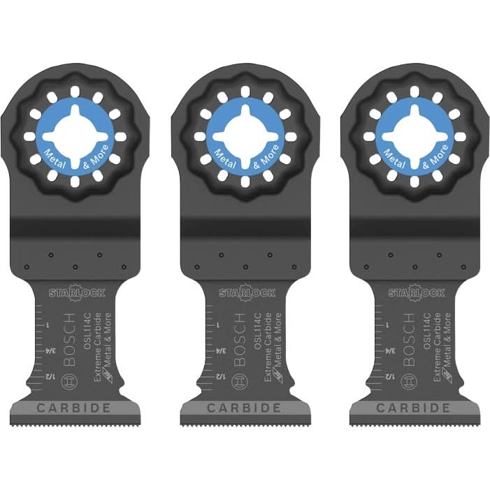 Bosch OSL114C-3 1-1/4 In. Starlock Carbide Plunge Cut Blade 3 Pk.
