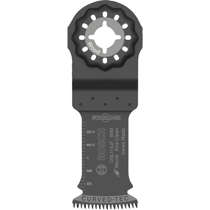 Bosch OSL114JF 1-1/4 In. Starlock Bi-Metal Xtra-clean Clean Plunge Cut Blade
