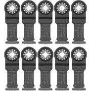 Bosch OSL114JF-10 1-1/4 In. Starlock Bi-Metal Xtra-clean Plunge Cut Blade 10 Pk.