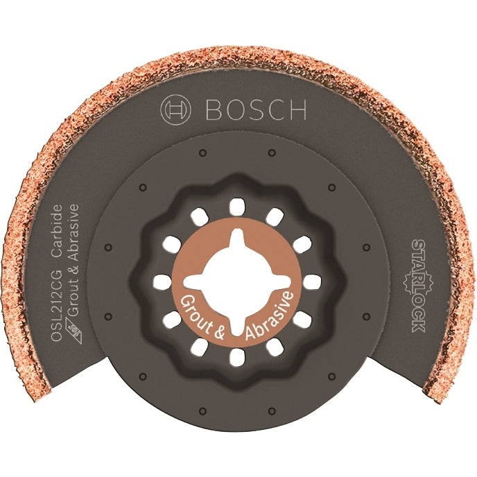 Bosch OSL212CG 2-1/2 In. Starlock Carbide Grit Segmented Saw Blade