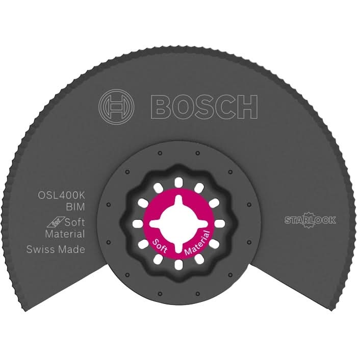 Bosch OSL400K 4 In. Starlock Bi-Metal Serrated Knife Segmented Blade