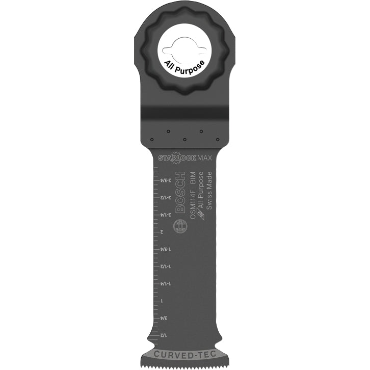 Bosch OSM114F 1-1/4 In. StarlockMax Bi-Metal Plunge Cut Blade