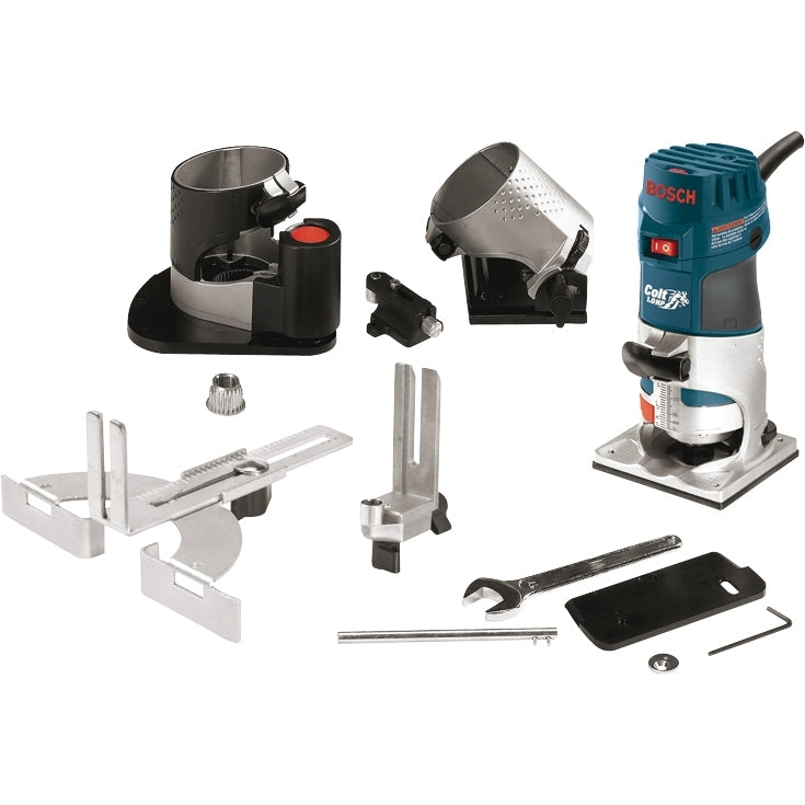 Bosch PR20EVSNK 1 HP Colt Variable Speed Electronic Palm Router Installer's Kit