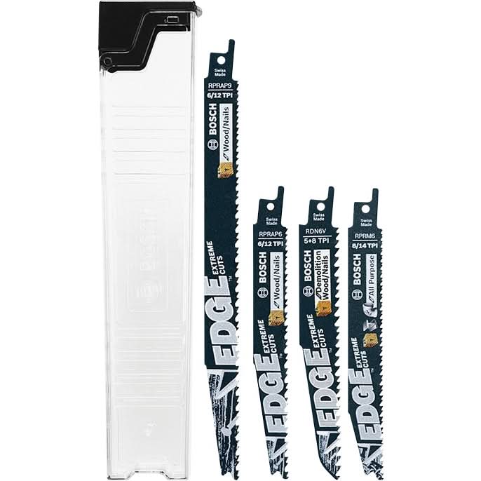 Bosch RSE006 6-Piece Edge Reciprocating Saw Blade Set