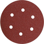 Bosch SR6R180 5-Piece 180 Grit 6 In. 6 Hole Hook-And-Loop Sanding Discs