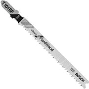 Bosch T101BF 5-Piece 4 In. 10 TPI Variable Pitch Clean for Hardwood T-Shank Jig Saw Blades