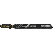 Bosch T150RF3 3-Piece 3-1/4 In. 50 Grit Carbide Edge for Ceramics T-Shank Jig Saw Blades