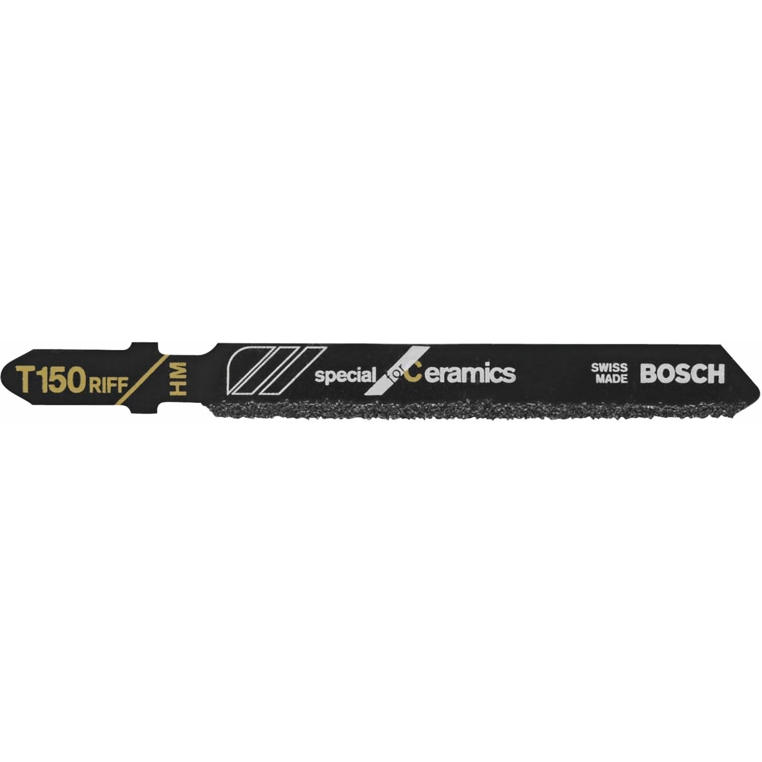 Bosch T150RF3 3-Piece 3-1/4 In. 50 Grit Carbide Edge for Ceramics T-Shank Jig Saw Blades