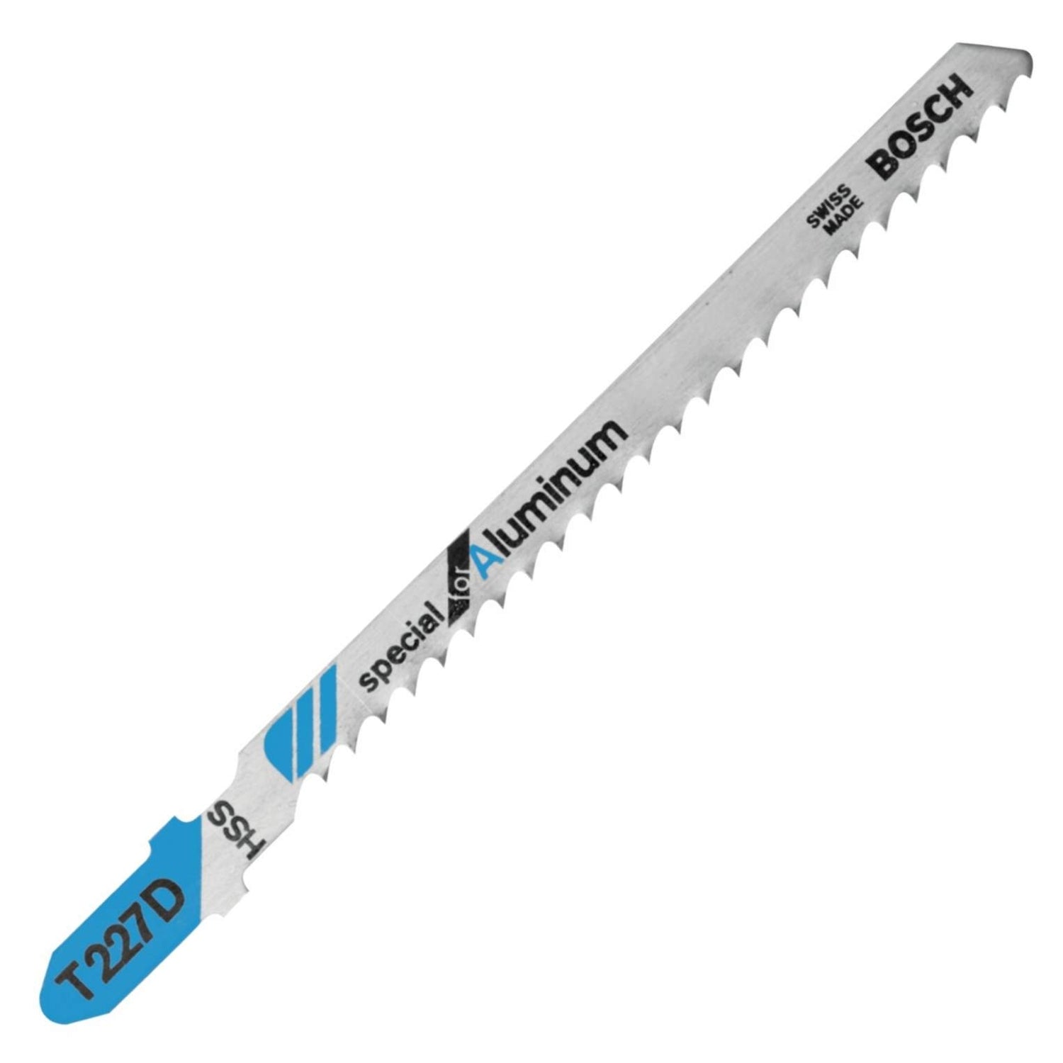 Bosch T227D 5-Piece 4 In. 8 TPI Special for Aluminum T-Shank Jig Saw Blades