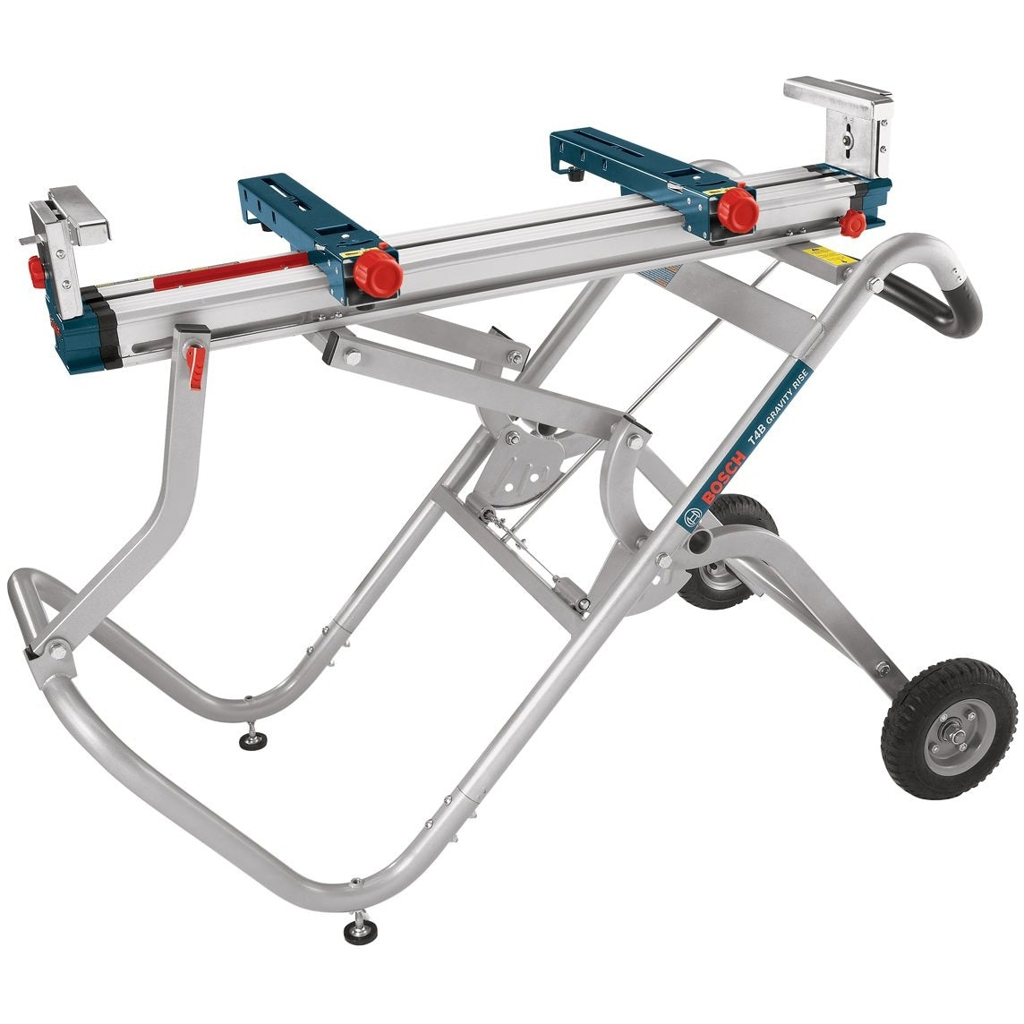 Bosch T4B Gravity-Rise Miter Saw Stand with Wheels
