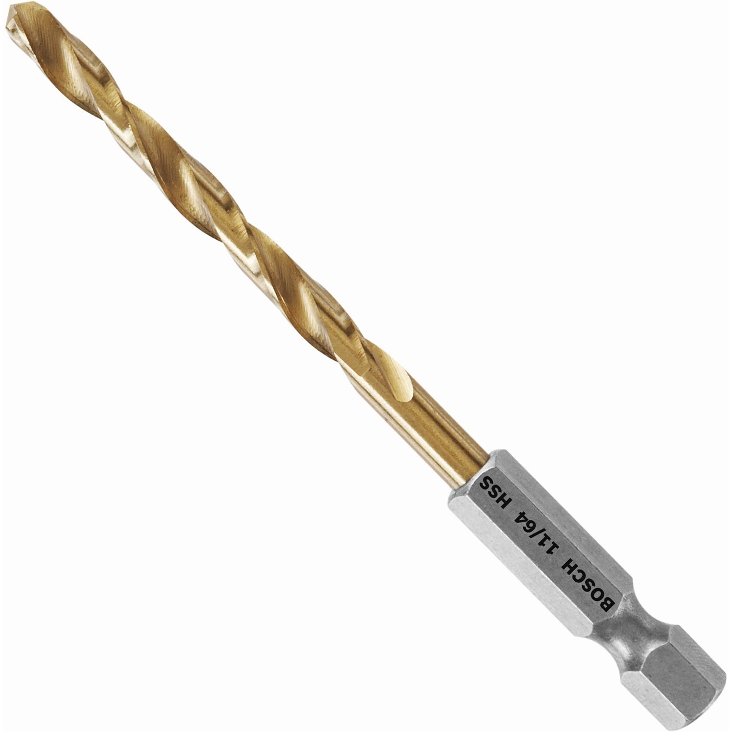 Bosch Ti2138IM 11/64 In. Impact Tough Titanium Drill Bit