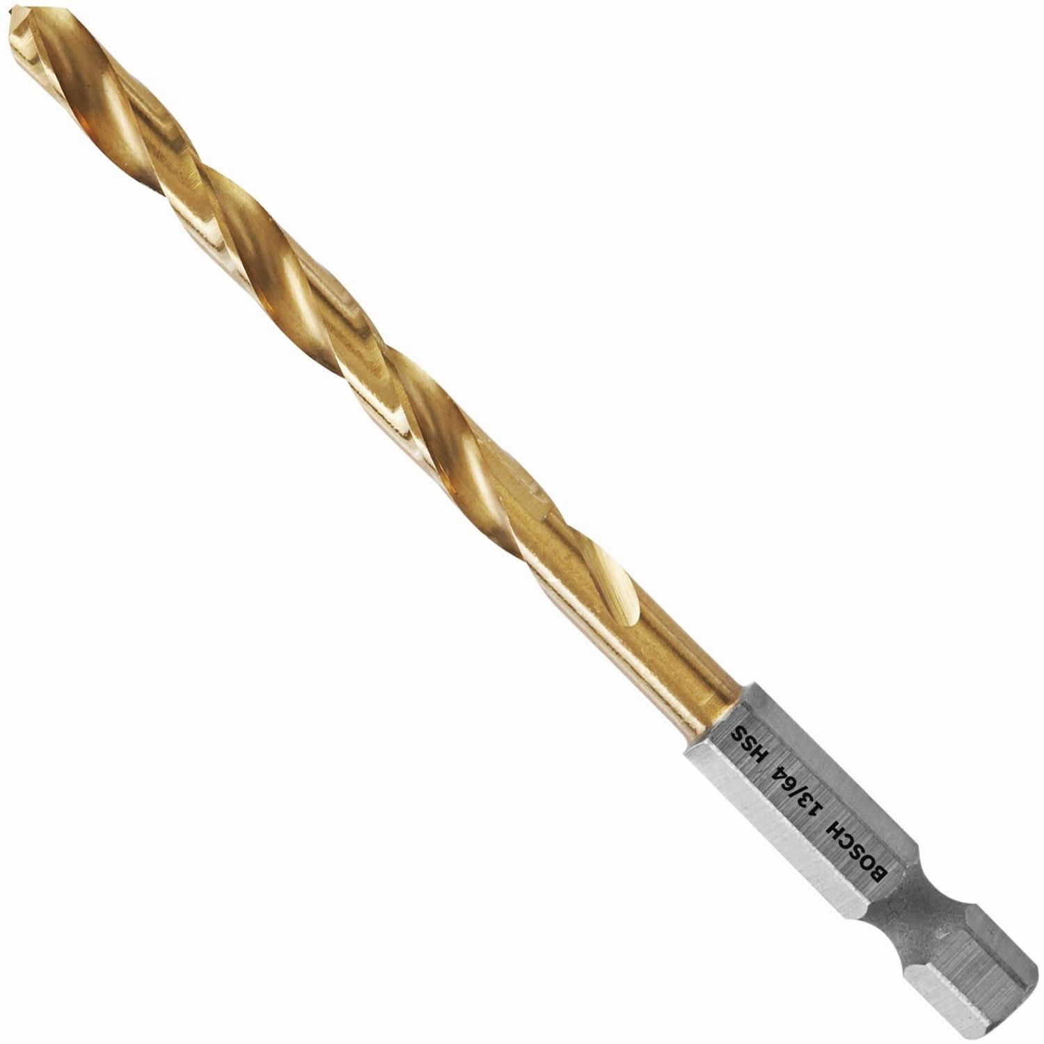 Bosch TI2140IM 13/64 In. Impact Tough Titanium Drill Bit