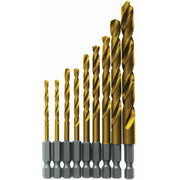 Bosch TI9IM 9-Piece Impact Tough Titanium Drill Bit Set