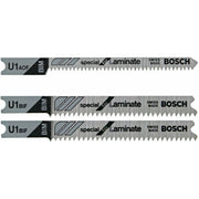 Bosch U503 3-Piece Assortment U-shank Jig Saw Blade Set for Laminate Flooring