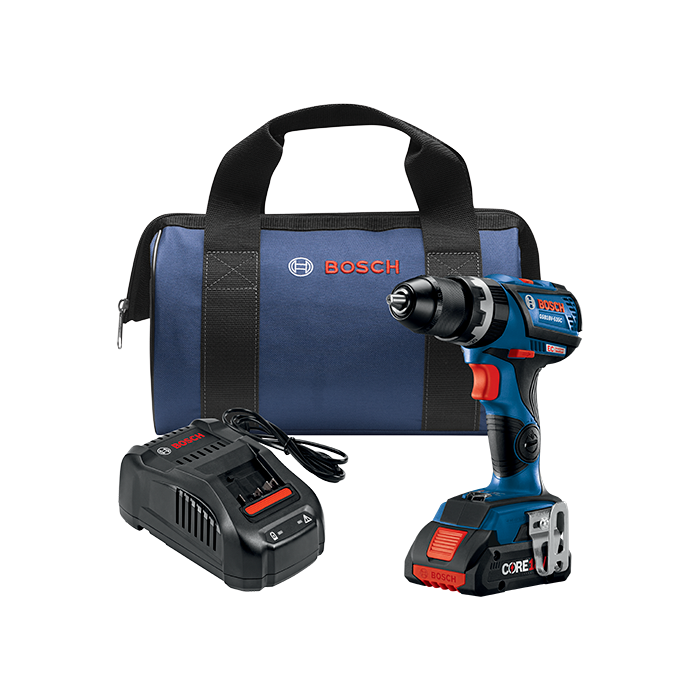 Bosch GSB18V-535CB15 18V Brushless Compact Tough Hammer Drill Driver 4.0Ah CORE18V Kit