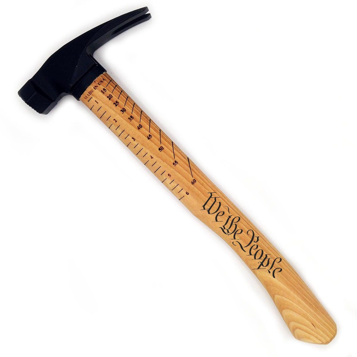 Boss Hammers BH18STHI16S Armed Forces 18oz Steel Smooth Face Hammer with Hickory Handle