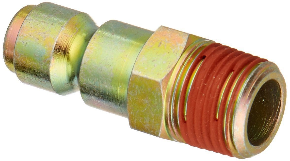 Bostitch AP-38M Automotive 3/8" Series Plug - 3/8" NPT Male Thread