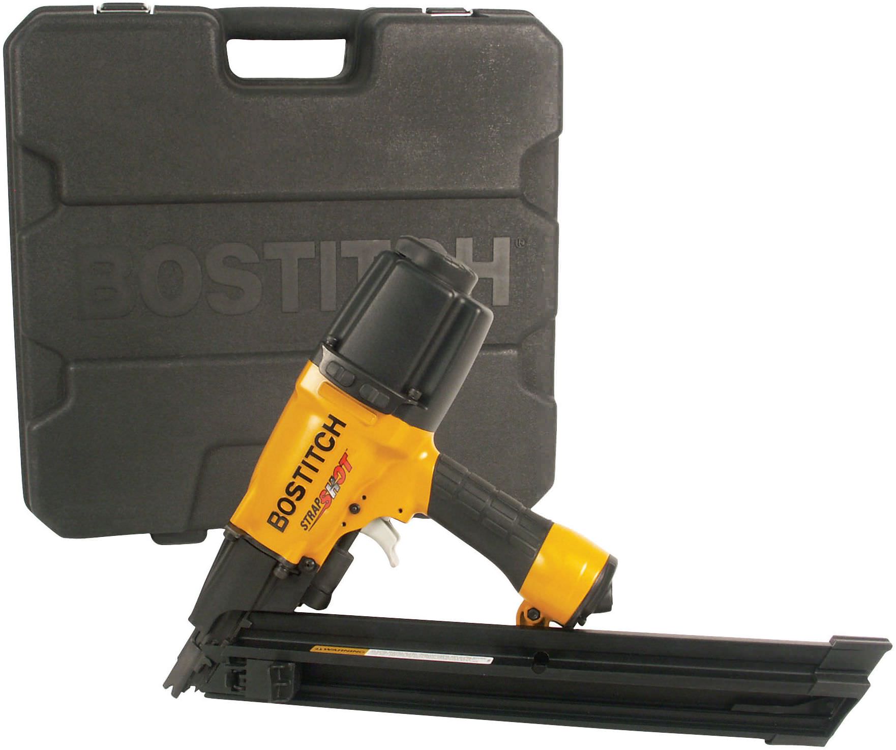 Bostitch MCN250 35 Degree Metal Connector Framing Nailer STRAPSHOT