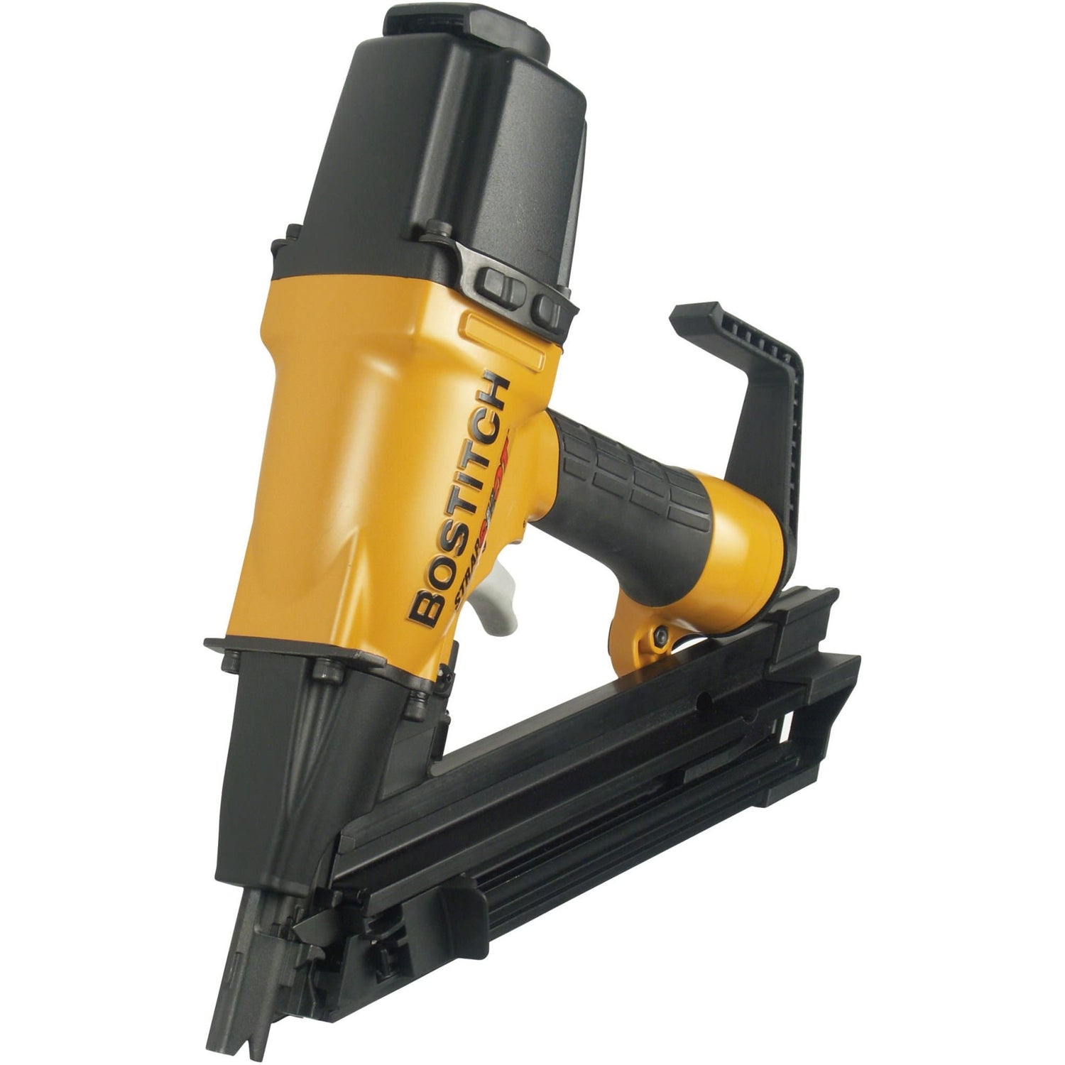 Bostitch MCN250S 35 Degree Metal Connector Framing Nailer STRAPSHOT - Short Magazine