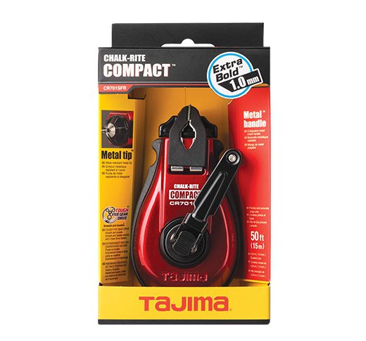 Tajima CR701SFR Chalk-Rite COMPACT Chalk Line – Tool Nut