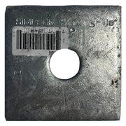 Simpson Strong-Tie BP 1/2-3HDG BP 3-in. x 3-in. Hot-Dip Galvanized Bearing Plate with 1/2-in. Bolt Dia.