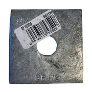 Simpson Strong-Tie BP 1/2HDG BP 2-in. x 2-in. Hot-Dip Galvanized Bearing Plate with 1/2-in. Bolt Dia.