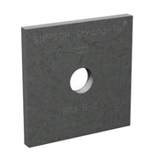 Simpson Strong-Tie BP 3/8-2 BP 2-in. x 2-in. Bearing Plate with 3/8-in. Bolt Dia.