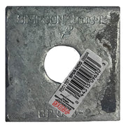 Simpson Strong-Tie BP 5/8-2HDG BP 2-in. x 2-in. Hot-Dip Galvanized Bearing Plate with 5/8-in. Bolt Dia.