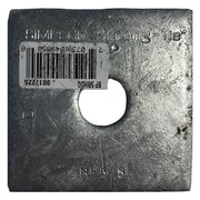 Simpson Strong-Tie BP 5/8-3HDG BP 3-in. x 3-in. Hot-Dip Galvanized Bearing Plate with 5/8-in. Bolt Dia.