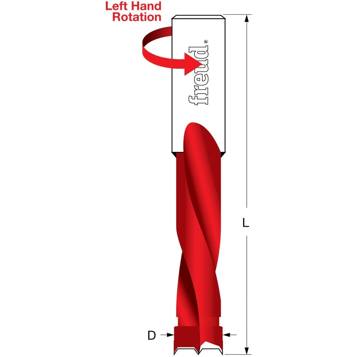 Freud BP13057L 15mm Brad Point Bit