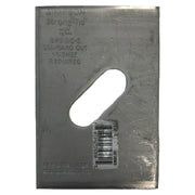 Simpson Strong-Tie BPS 5/8-6 BPS 3-in. x 4-1/2-in. Slotted Bearing Plate with 5/8-in. Bolt Dia.